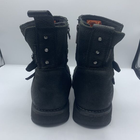 Women’s Harley Davidson Waterproof Amesbury Boot Size 8.5 - Picture 2 of 7